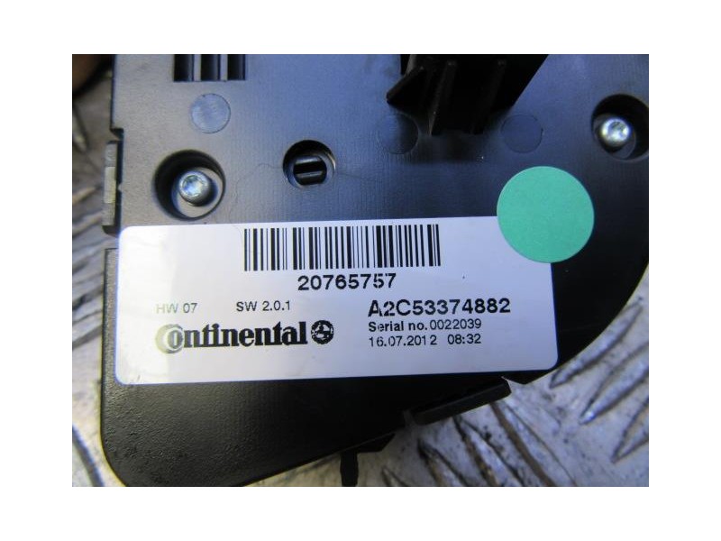 Recambio de mandos calefaccion : opel zafira : 2.0 cdti tourer 16v [2013] para opel zafira 2.0 cdti tourer 16v referencia OEM IA