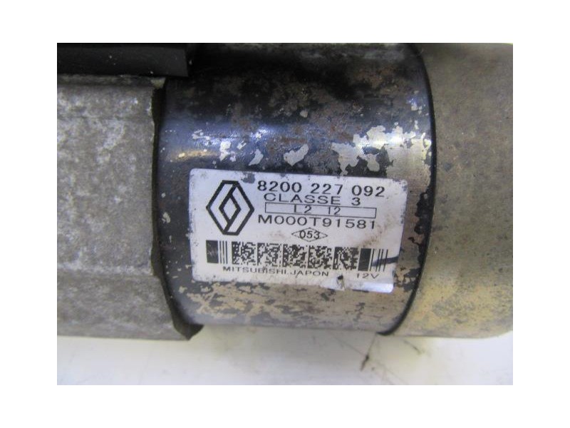 Recambio de motor arranque : nissan micra : 1.5 dci (65,26cv) [2003] para nissan micra 1.5 dci referencia OEM IAM 8200227092  