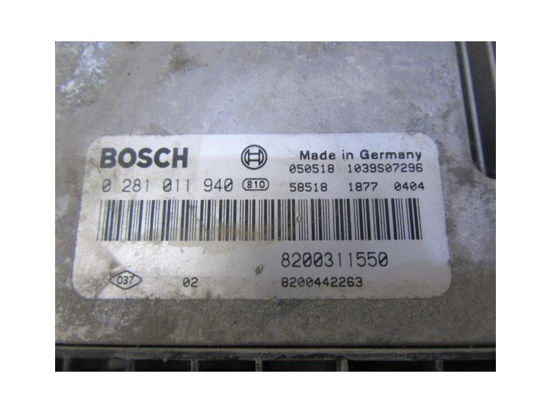 Recambio de centralita : renault master : 2.5 dci (114,21cv) 5p [2005] para renault master 2.5 dci referencia OEM IAM 0281011940