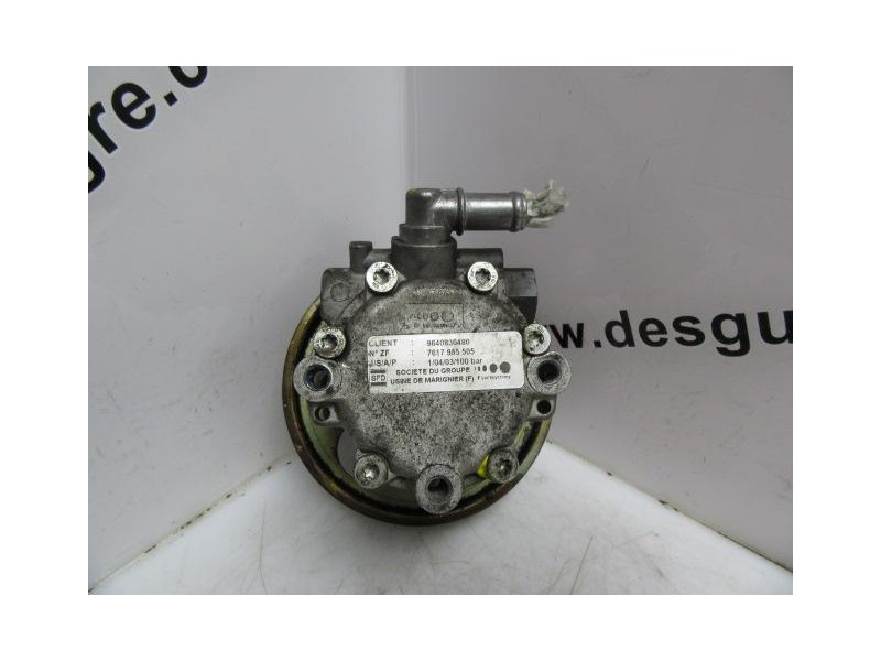 Recambio de bomba dirección : peugeot 406 : 1.8g-6fz (115,57cv) [2003] para peugeot 406 1.8g-6fz referencia OEM IAM 9640830480  