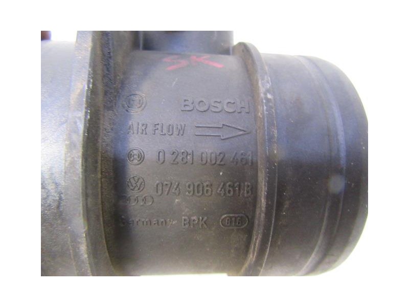 Recambio de caudalimetro : skoda octavia : 1.9 tdi (130,52cv) fr [2003] para skoda octavia 1.9 tdi fr referencia OEM IAM 0281002