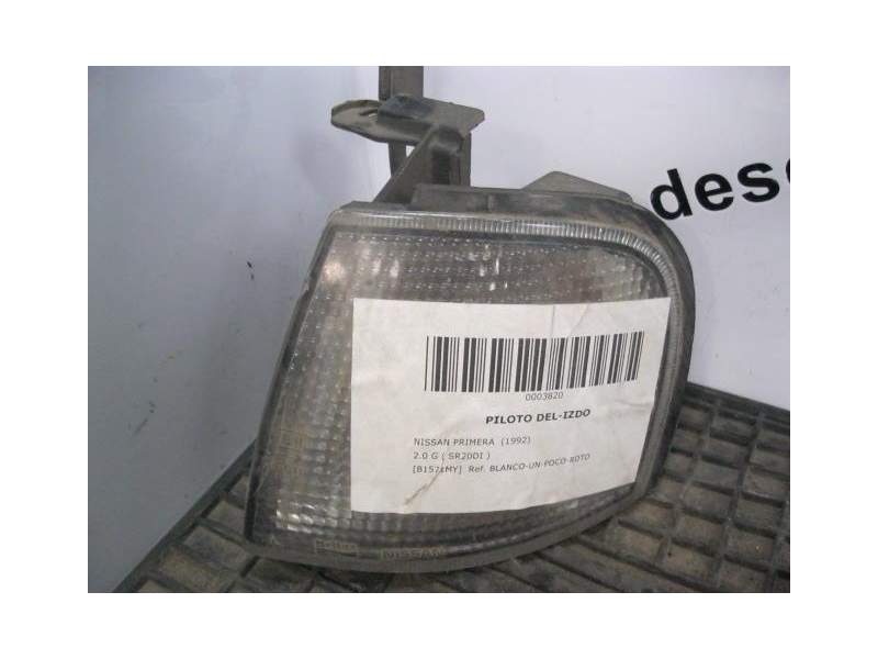 Recambio de piloto delantero izquierdo para nissan primera 2.0 g ( sr20di ) referencia OEM IAM BLANCO-UN-POCO-ROTO  