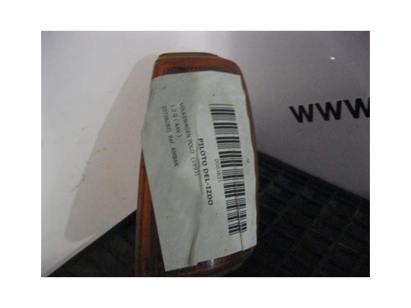 Recambio de piloto delantero izquierdo para volkswagen polo 1.3 g ( aav ) referencia OEM IAM AMBAR  