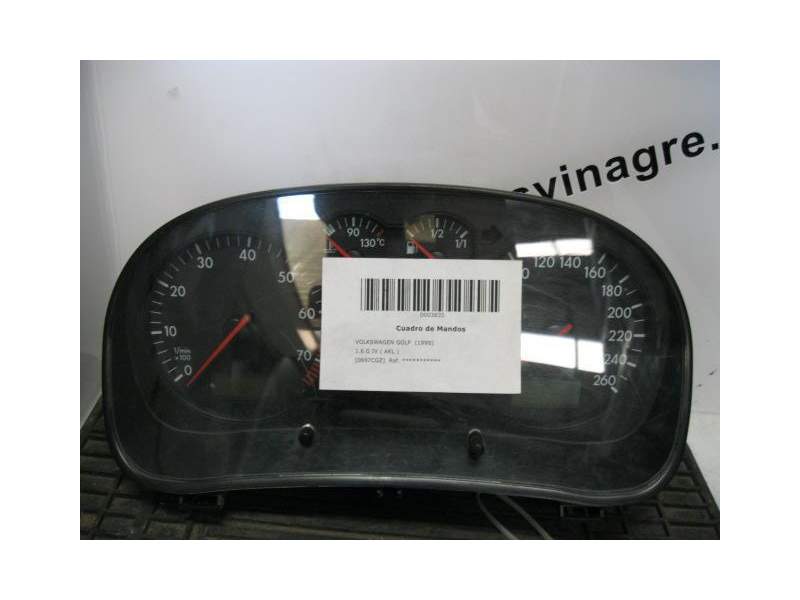 Recambio de cuadro instrumentos para volkswagen golf 1.6 g iv ( akl ) referencia OEM IAM 1J0919861D 110008916020 