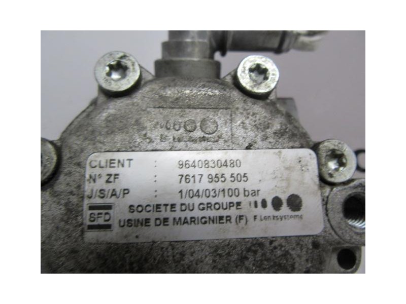 Recambio de bomba dirección : peugeot 406 : 1.8g-6fz (115,57cv) [2003] para peugeot 406 1.8g-6fz referencia OEM IAM 9640830480  