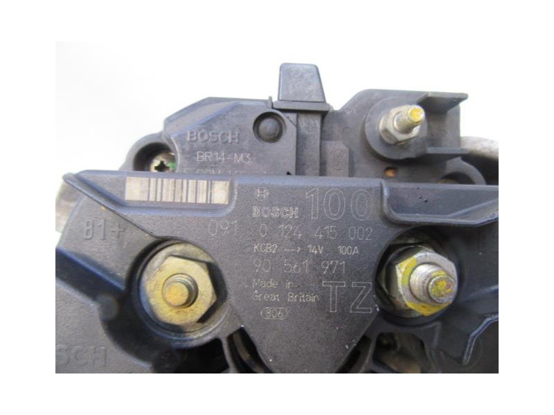 Recambio de alternador : opel astra : 1.6 g (100,61cv) [2001] para opel astra 1.6 g referencia OEM IAM 0124415002BOSCH100A  