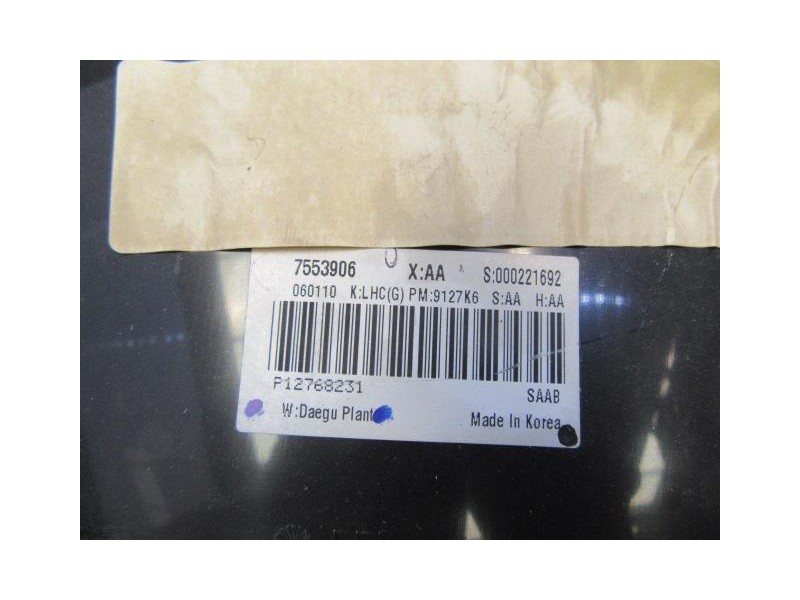 Recambio de cuadro instrumentos : saab 9-3 : 1.9 td (149,56cv) [2006] para saab  9-3 1.9 td referencia OEM IAM 7553906  