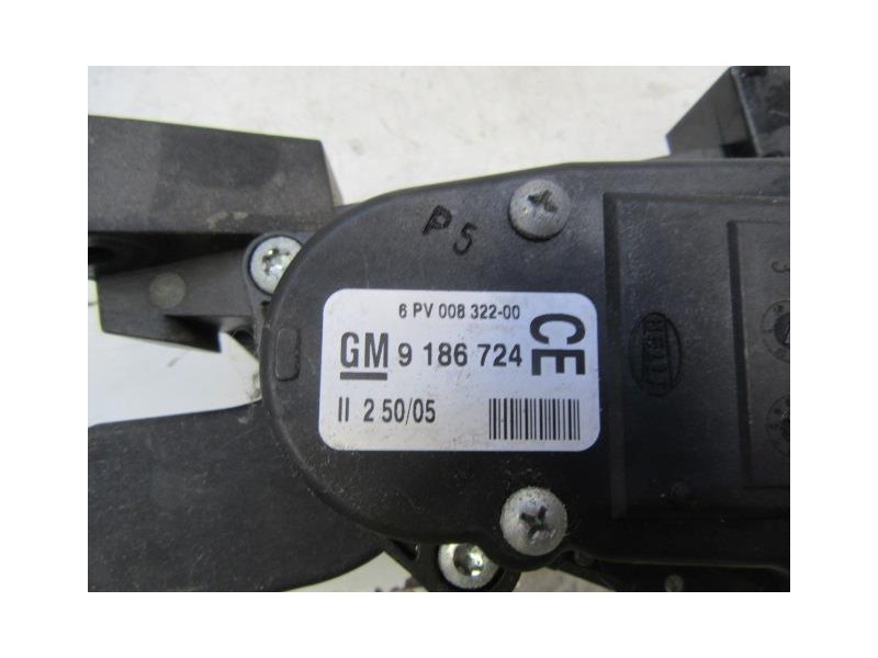 Recambio de potenciómetro aceleración : saab 9-3 : 1.9 td (149,56cv) [2006] para saab  9-3 1.9 td referencia OEM IAM 9186724  