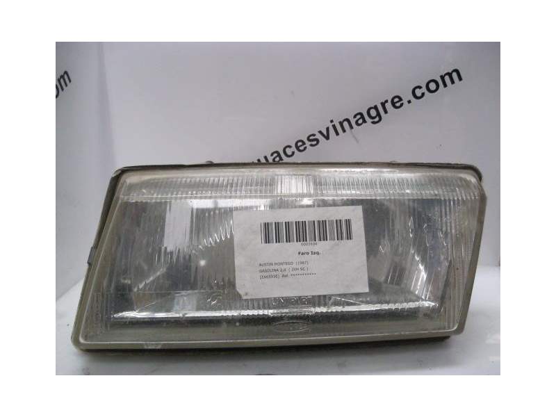 Recambio de faro izquierdo para austin montego 2.0 ( 20h sc ) referencia OEM IAM   