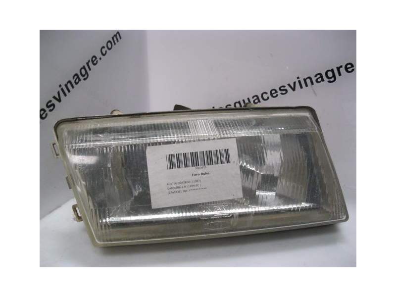 Recambio de faro derecho para austin montego 2.0 ( 20h sc ) referencia OEM IAM   