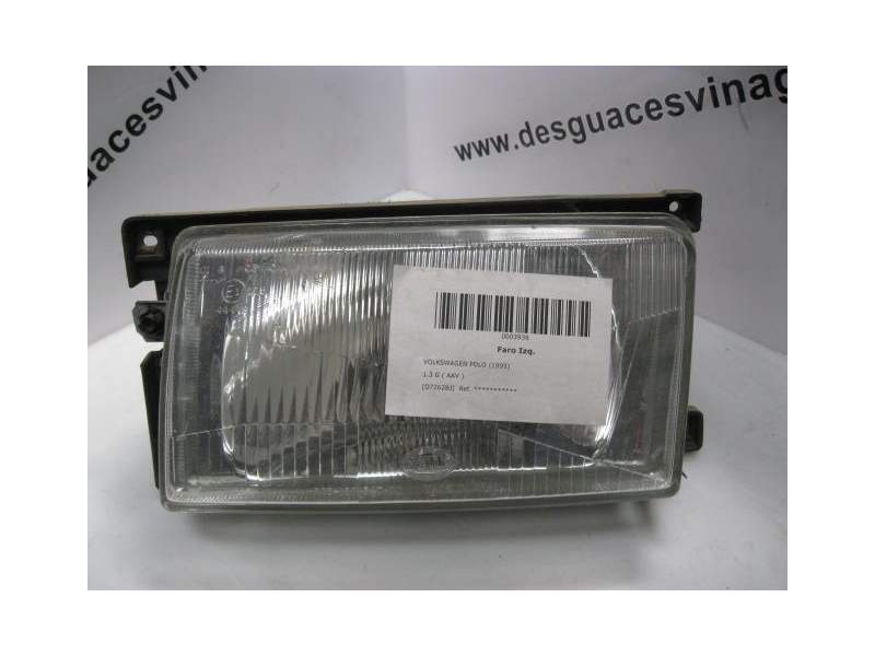 Recambio de faro izquierdo para volkswagen polo 1.3 g ( aav ) referencia OEM IAM   
