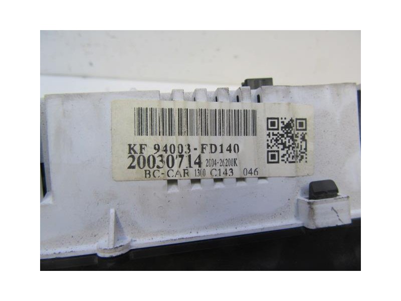 Recambio de cuadro instrumentos : kia rio : 1.3 g (81,58cv) [2003] para kia rio 1.3 g referencia OEM IAM 94003-FD140  