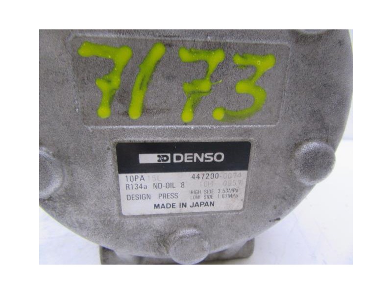 Recambio de aire acondicionado : toyota carina : 2.0 g (133,24cv) [1993] para toyota carina 2.0 g referencia OEM IAM 447200-0074