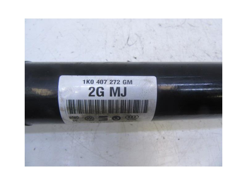 Recambio de transmision delantera dch. : audi a3 : 1.9 tdi (104,69cv) [2009] para audi a3 1.9 tdi referencia OEM IAM 1K0407272  