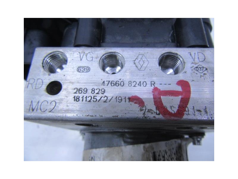 Recambio de abs : renault kadjar : 1.5 dci (115,57cv) [2019] para renault kadjar 1.5 dci referencia OEM IAM 476608240R  