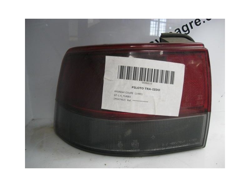 Recambio de piloto trasero izq. : hyundai coupe : t-1.4_turbo (88 cv) [1995] para hyundai coupe t- 1.4_turbo (88 cv) referencia 