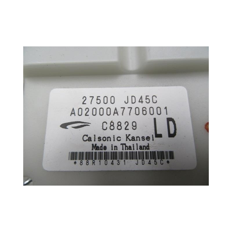 Recambio de mandos calefaccion : nissan qashqai : 1.5 dci (106,05cv) [2009] para nissan qashqai 1.5 dci referencia OEM IAM 27500