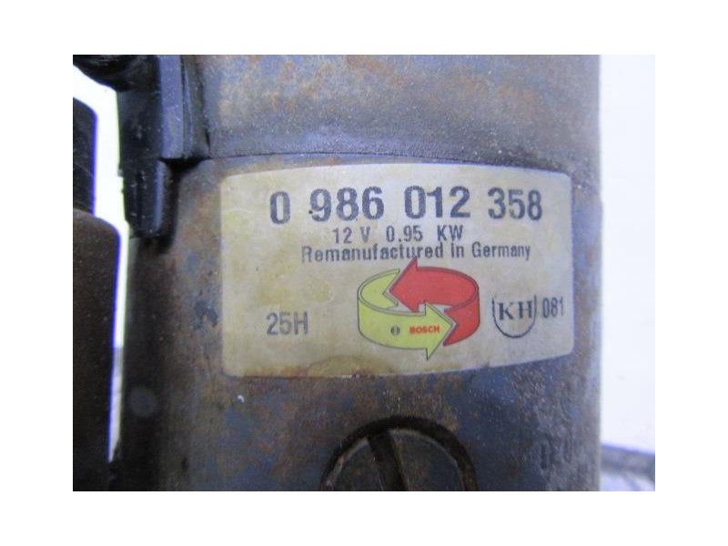 Recambio de motor arranque : ford sierra : 2.0 g (112,85cv) [1989] para ford sierra 2.0 g referencia OEM IAM 0001208715  