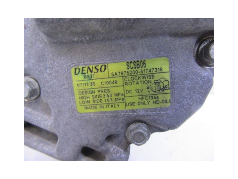 Recambio de aire acondicionado : lancia ypsilon : 1.4 g (95,17cv) [2009] para lancia ypsilon 1.4 g referencia OEM IAM 5A7875200 