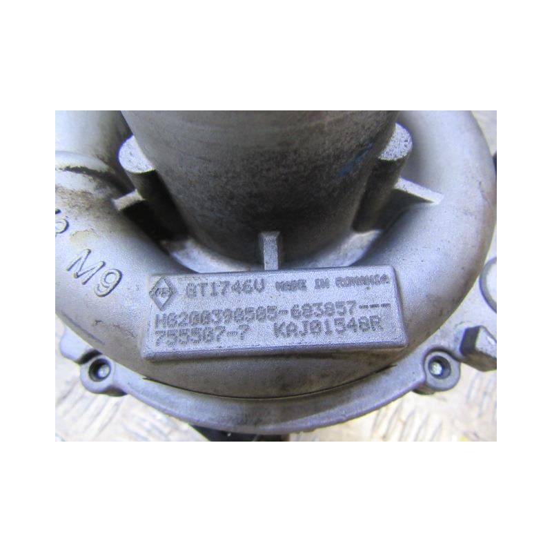 Recambio de turbo : renault laguna : 1.9 dci (110,13cv) [2007] para renault laguna 1.9 dci referencia OEM IAM H8200398583  