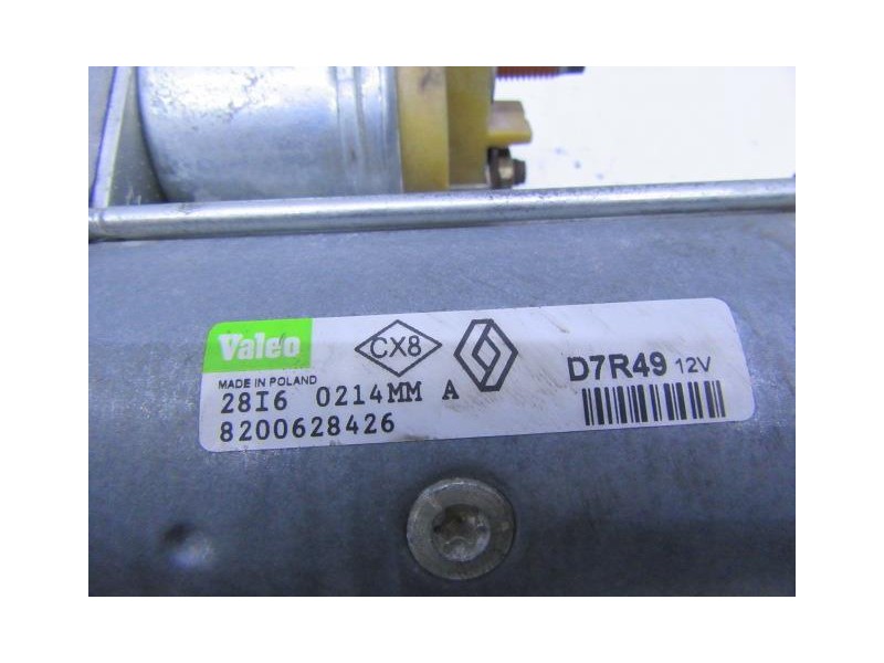 Recambio de motor arranque : renault megane : 1.9 dci (130,52cv) [2007] para renault megane 1.9 dci referencia OEM IAM 820062842