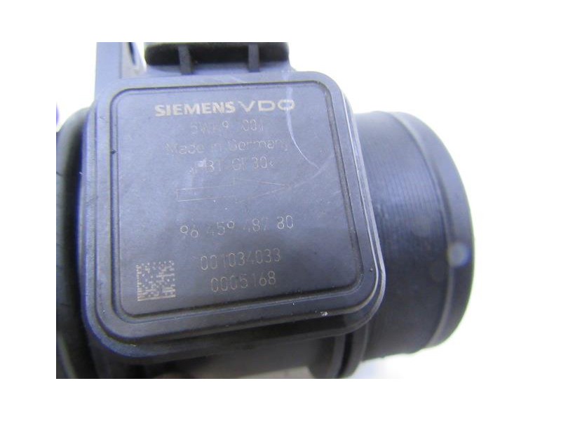 Recambio de caudalimetro : peugeot 307 : 2.0 hdi [2004] para peugeot 307 2.0 hdi referencia OEM IAM 9645948780SIEMENS  