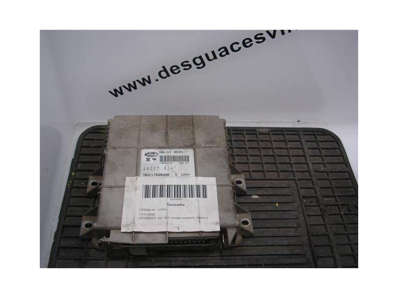 Recambio de centralita para citroën ax 1.4 g (hoz) referencia OEM IAM 9621760680 16227024 