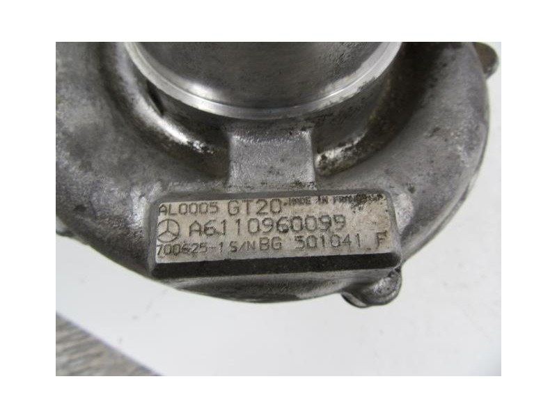 Recambio de turbo : m. benz c 220 : 2.2 cdi (125,08cv) [2003] para m. benz c 220 2.2 cdi referencia OEM IAM A6110960099  