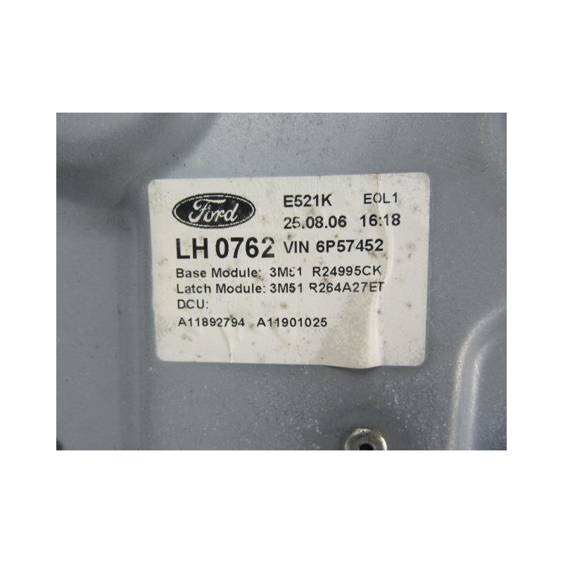 Recambio de elevalunas elec. tra. izq. : ford c max : 1.6 tdci (89,73cv) [2006] para ford c max 1.6 tdci referencia OEM IAM MANU