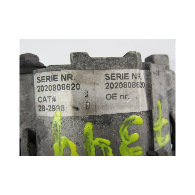 Recambio de alternador : mazda 323 : 2.0 td (100,61cv) [2001] para mazda 323 2.0 td referencia OEM IAM 2020808620  