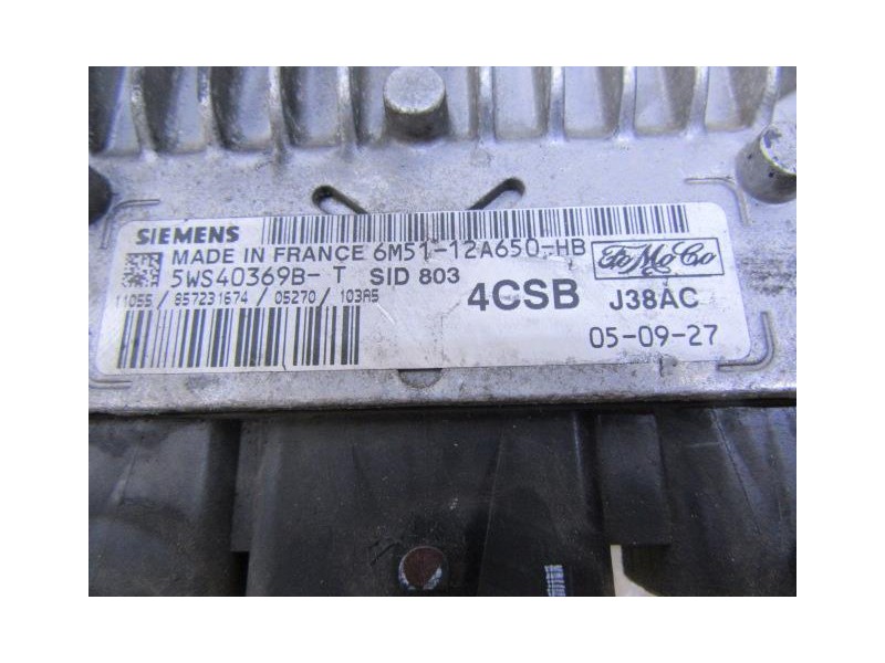 Recambio de centralita : ford focus : 2.0 tdci [2007] para ford focus 2.0 tdci referencia OEM IAM 6M51-12A650-HB  