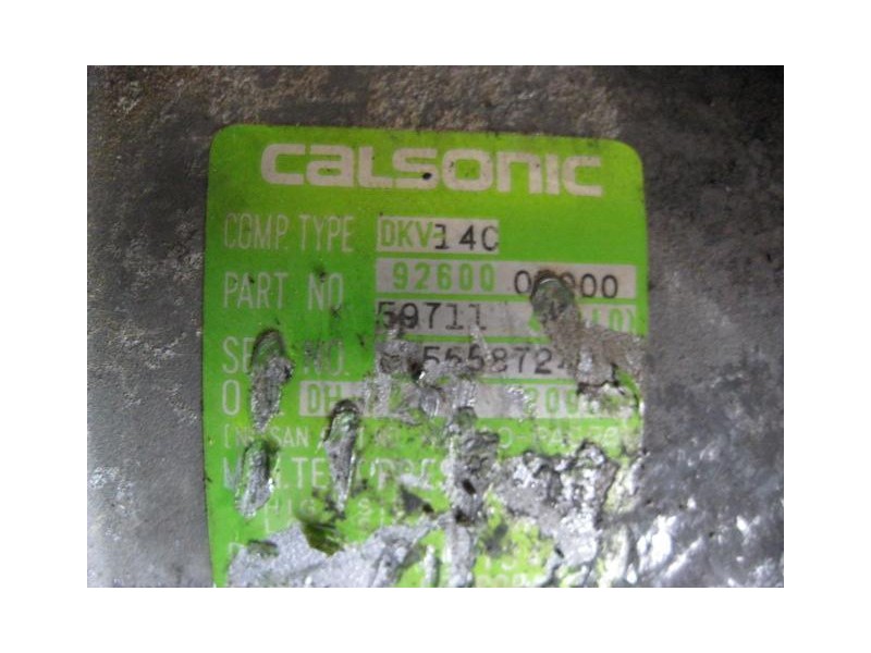 Recambio de aire acondicionado : nissan terrano : 2.7 d -td27 turbo (100cv) 3p [1995] para nissan terrano 2.7 d -td27 turbo refe