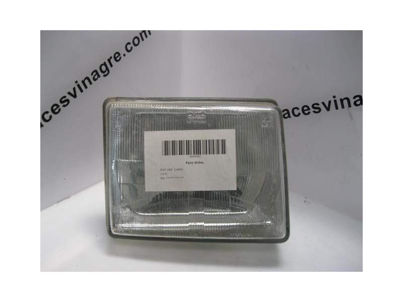 Recambio de faro derecho para fiat uno (146) 1.0 45 super i.e. kat referencia OEM IAM   
