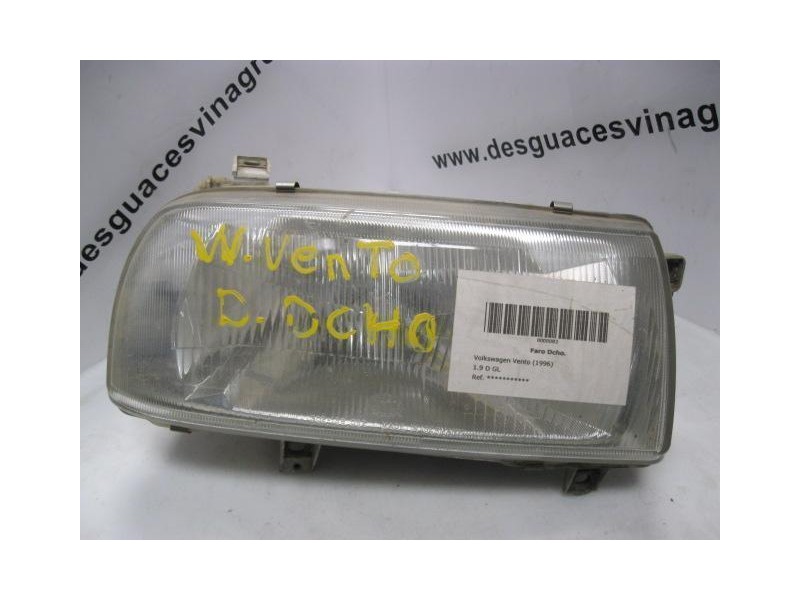 Recambio de faro dcho. : volkswagen vento : 1.9 d gl [1997] para volkswagen vento 1.9 d gl referencia OEM IAM   