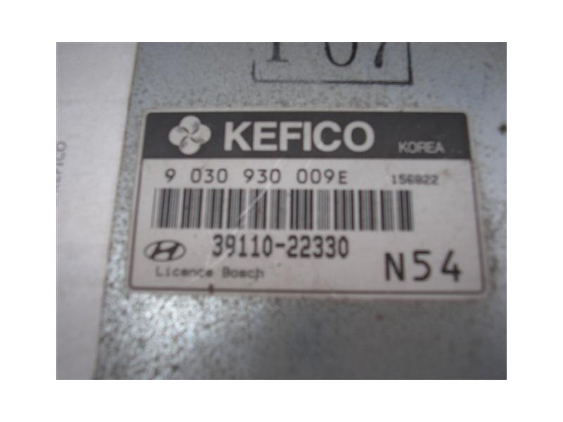 Recambio de centralita : hyundai accent : turismo [1995] para hyundai accent turismo referencia OEM IAM 9030930009E-KEFICO  