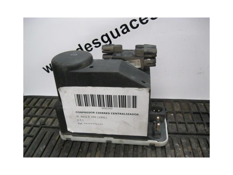 Recambio de compresor cierre centralizado : m. benz e 260 : 2.5 i [1991] para m. benz e 260 2.5 i referencia OEM IAM 0132006328-