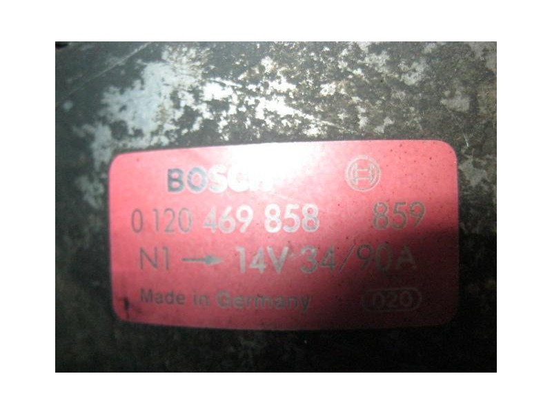 Recambio de alternador : lancia dedra : 2.0 td diesel [1990] para lancia dedra 2.0 td diesel referencia OEM IAM 0120469858859-BO