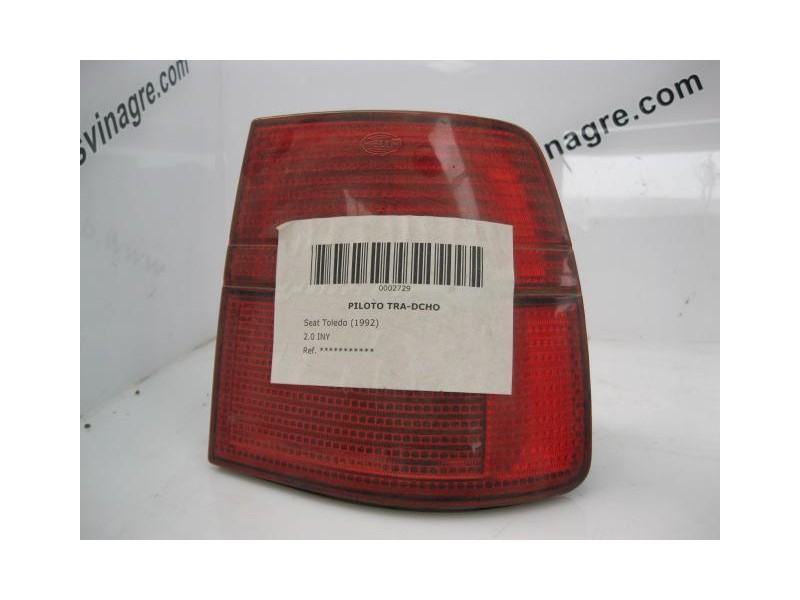 Recambio de piloto trasero dch. : seat toledo : 2.0 iny [1992] para seat toledo 2.0 iny referencia OEM IAM   