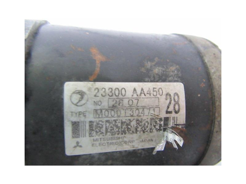 Recambio de motor arranque : subaru forester : 2.0 g /ej20 (125,08cv) 5p [2002] para subaru forester 2.0 g /ej20 referencia OEM 