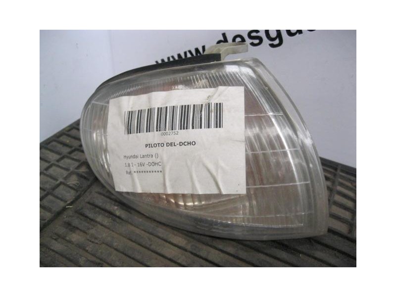 Recambio de piloto del-dcho : hyundai lantra : 1.8 i - 16v -dohc [1994] para hyundai lantra 1.8 i - 16v -dohc referencia OEM IAM