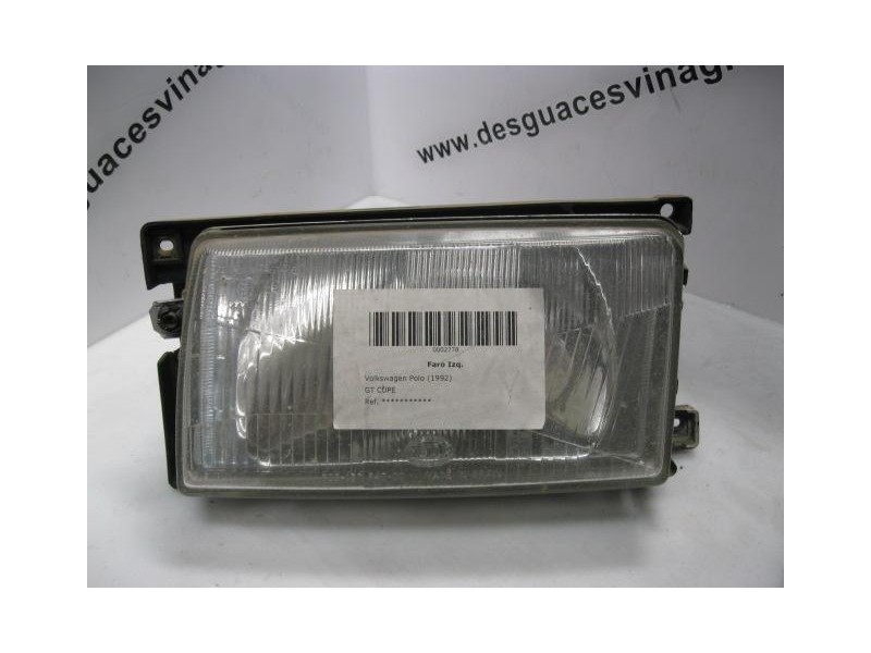 Recambio de faro izq. : volkswagen polo : gt cupe [1992] para volkswagen polo gt cupe referencia OEM IAM   