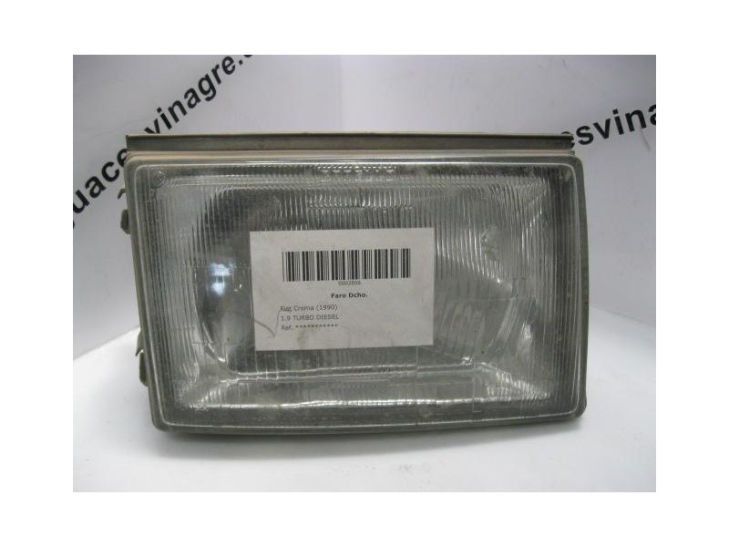 Recambio de faro dcho. : fiat croma : 1.9 turbo diesel [1990] para fiat croma 1.9 turbo diesel referencia OEM IAM   