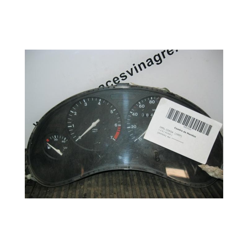 Recambio de cuadro instrumentos : opel corsa : 1.2 g ( x12sz ) [1997] para opel corsa 1.2 g ( x12sz ) referencia OEM IAM   