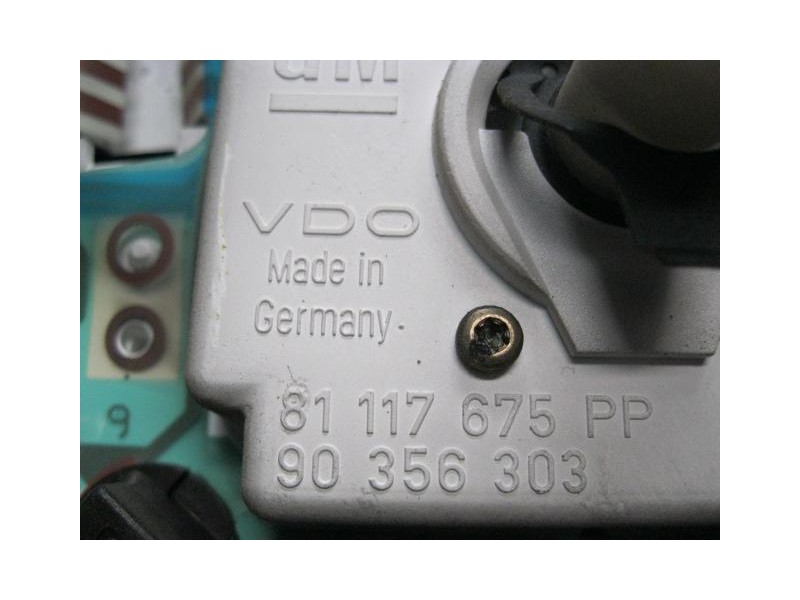 Recambio de cuadro instrumentos : opel astra : 1.7 td 1.7 td (x17dtl) [1997] para opel astra 1.7 td 1.7 td (x17dtl) referencia O