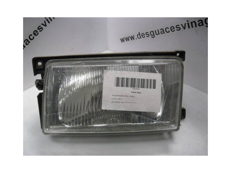 Recambio de faro izq. : volkswagen polo : 1.3 g ( aav ) [1993] para volkswagen polo 1.3 g ( aav ) referencia OEM IAM   