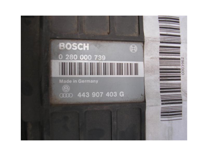 Recambio de centralita : seat toledo : 1.8 g ( rp ) [1991] para seat toledo 1.8 g ( rp ) referencia OEM IAM 0-280-000-739-BOSCH 