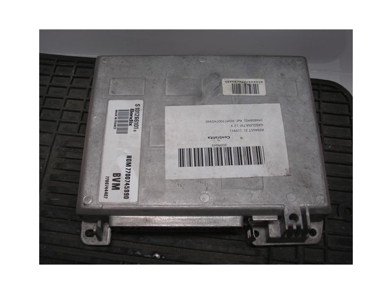 Recambio de centralita : renault 21 : gasolina txi 12 v [1991] para renault 21 gasolina txi 12 v referencia OEM IAM HOM770074599