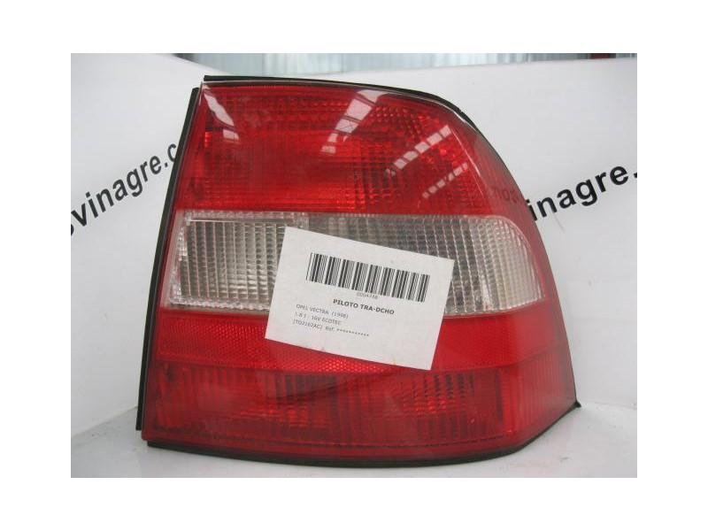 Recambio de piloto trasero dch. : opel vectra : 1.8 i - 16v ecotec [1998] para opel vectra 1.8 i - 16v ecotec referencia OEM IAM