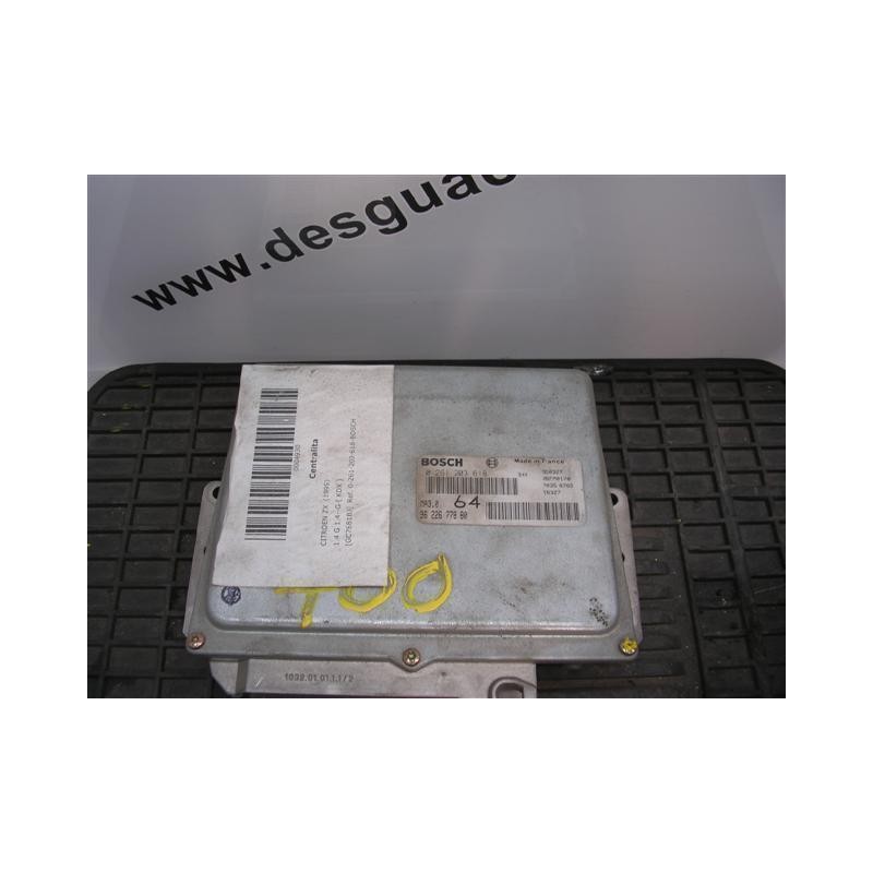 Recambio de centralita : citroen zx : 1.4 g 1.4--g-( kdx ) [1995] para citroen zx 1.4 g 1.4--g-( kdx ) referencia OEM IAM 0-261-