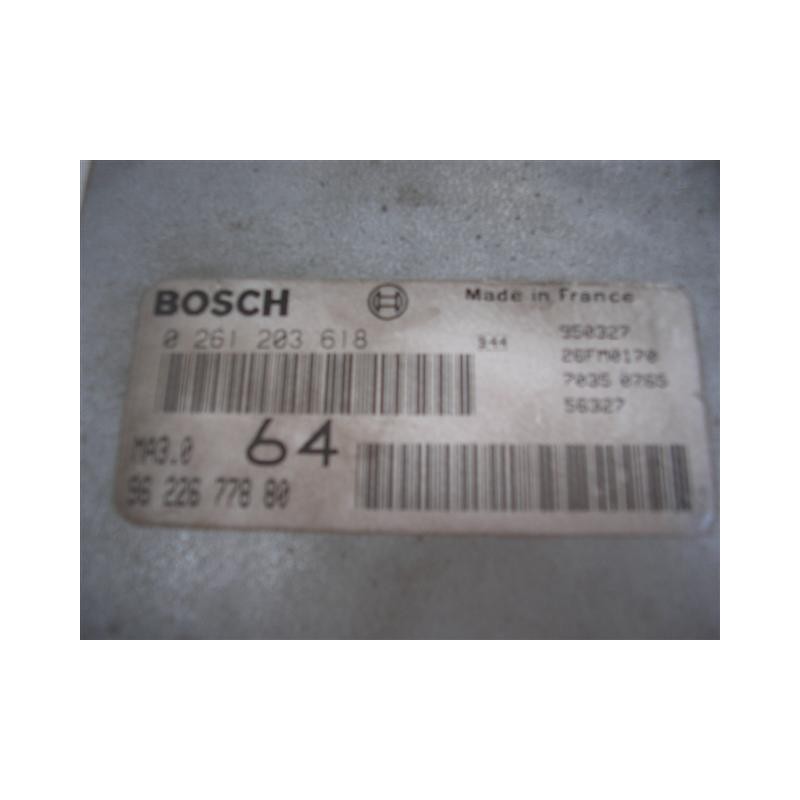 Recambio de centralita : citroen zx : 1.4 g 1.4--g-( kdx ) [1995] para citroen zx 1.4 g 1.4--g-( kdx ) referencia OEM IAM 0-261-